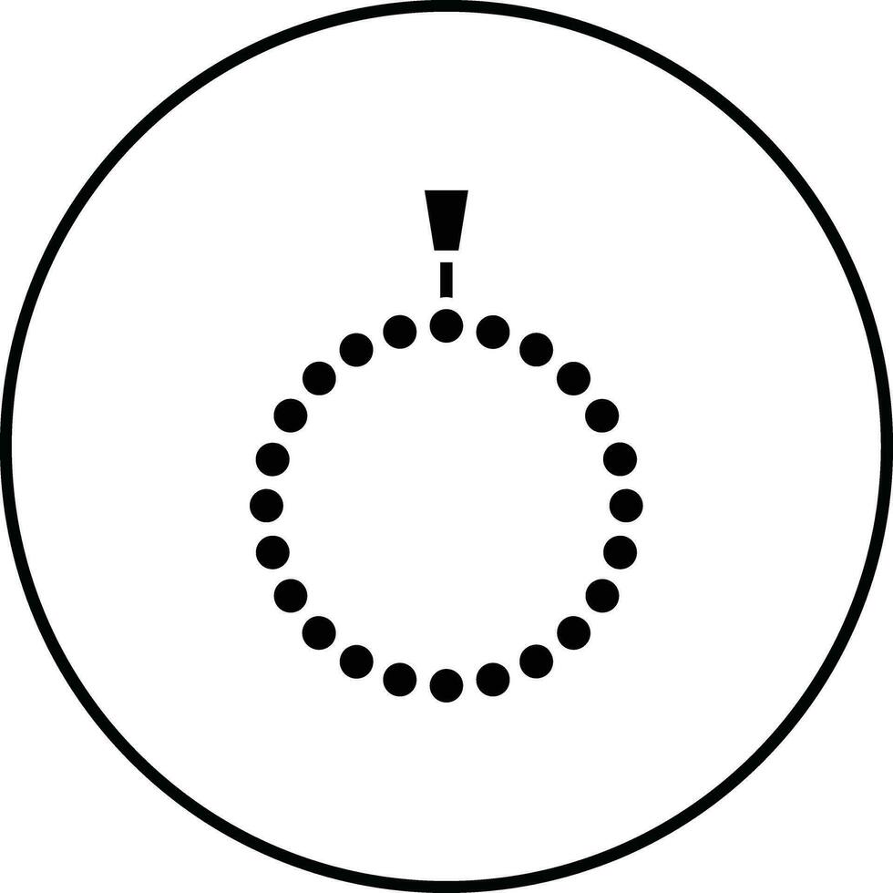 Tasbih Vector Icon