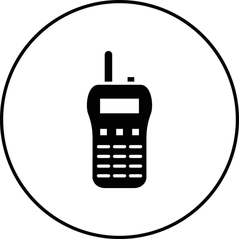 Walkie Talkie Vector Icon