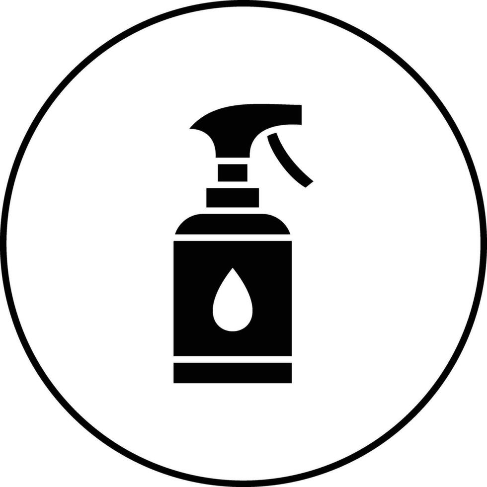 Sparay Bottle Vector Icon