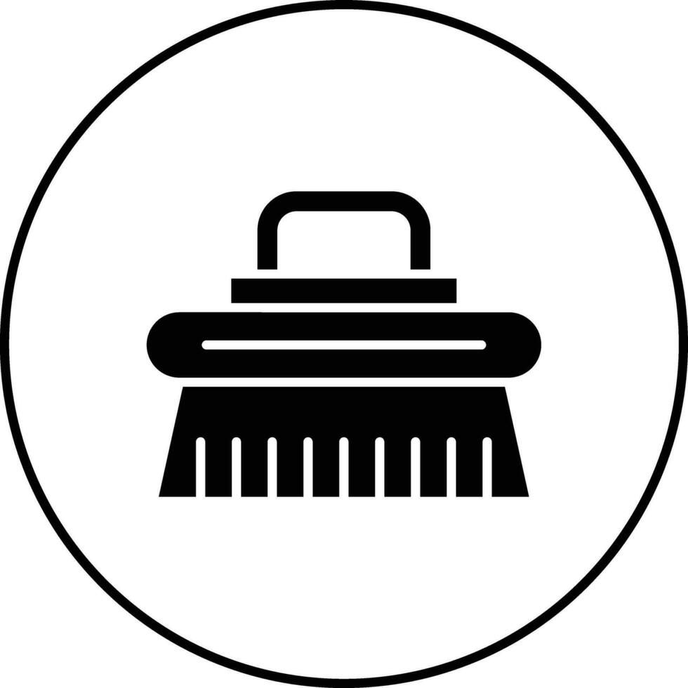 Cleaning Brush Vector Icon