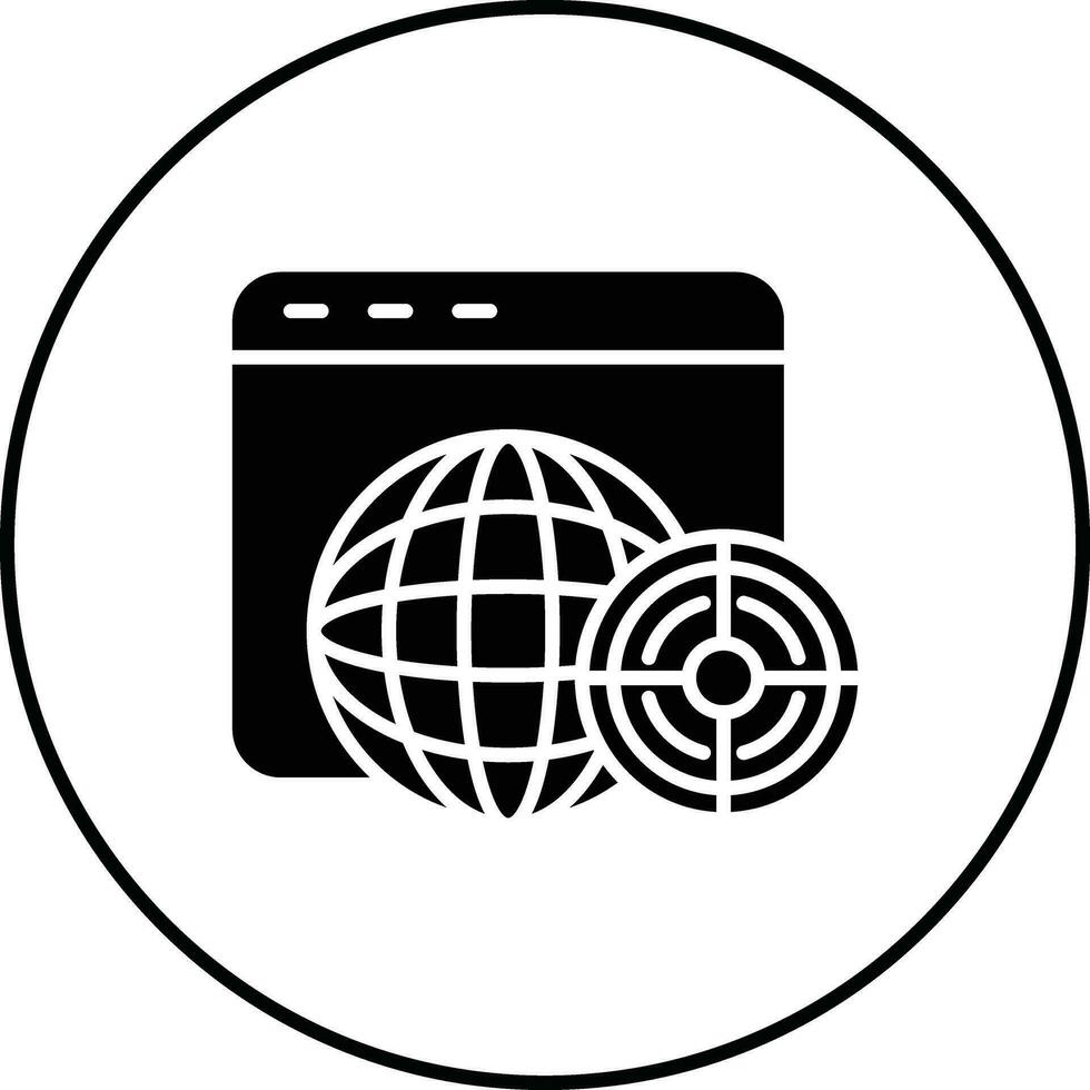 International SEO Vector Icon