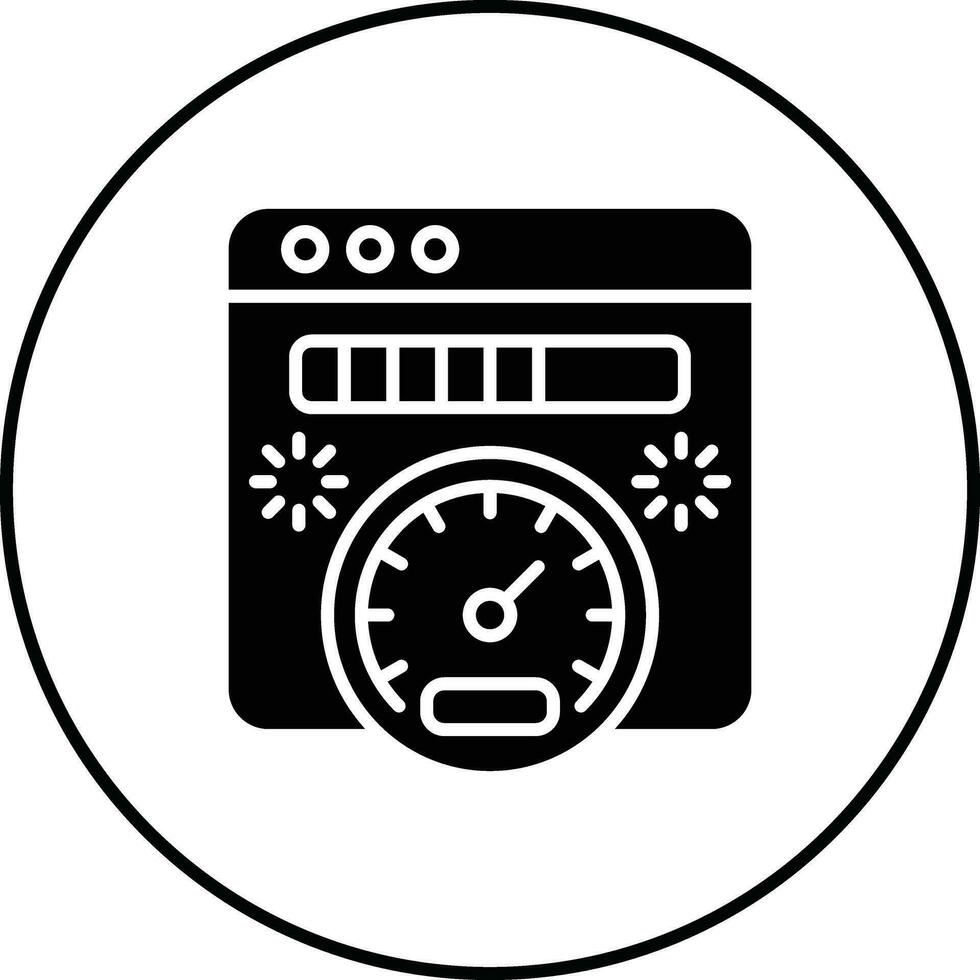 Page Speed Vector Icon