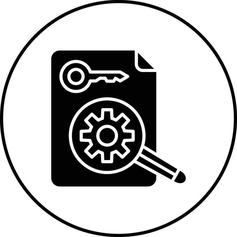 Keywords Optimization Vector Icon