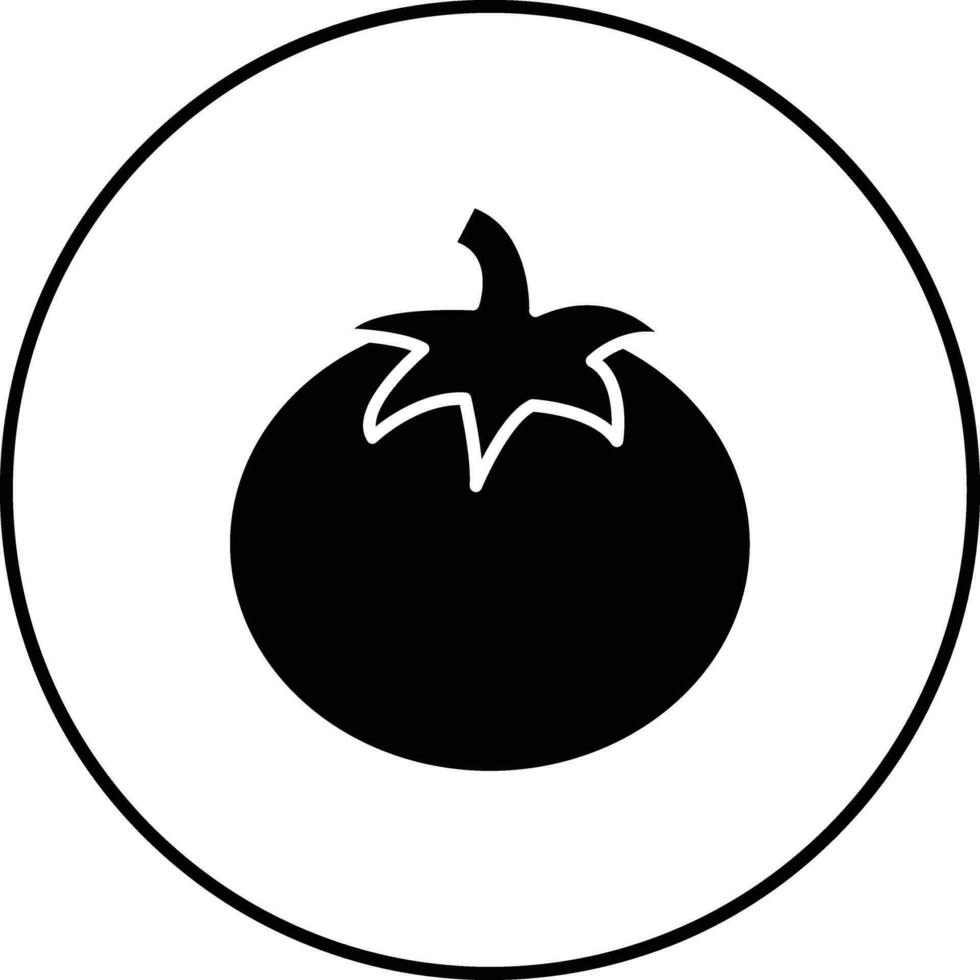 tomate vector icono