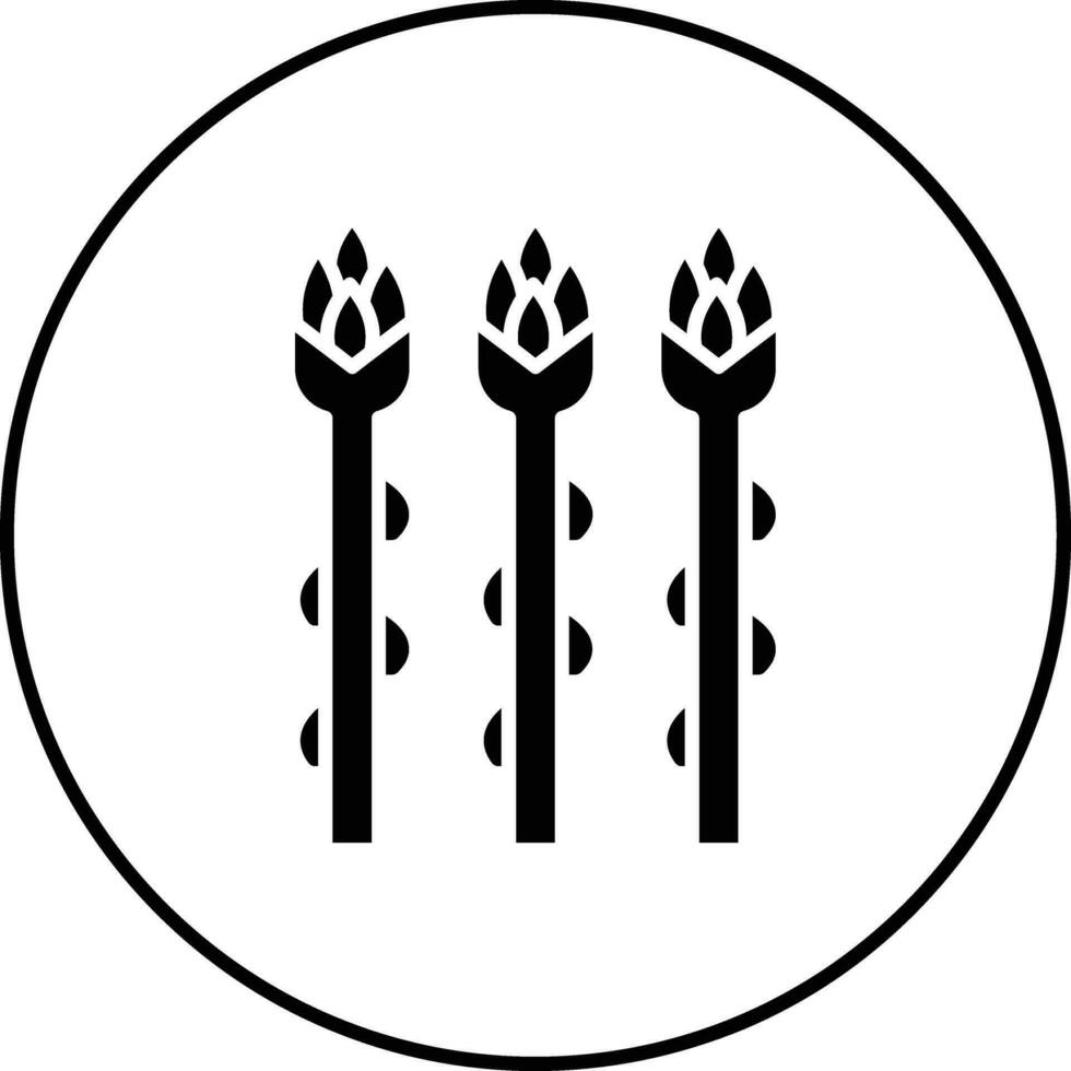 Asparagus Vector Icon