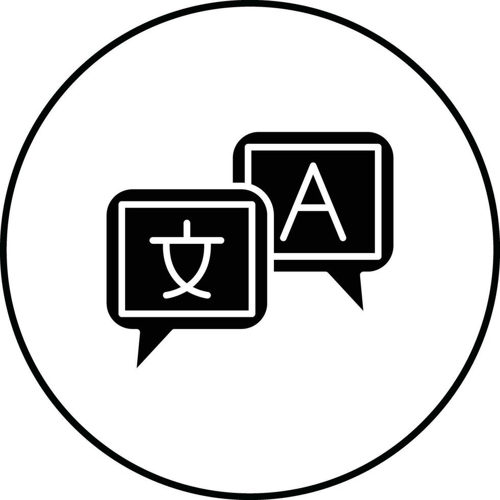 Language Course Vector Icon