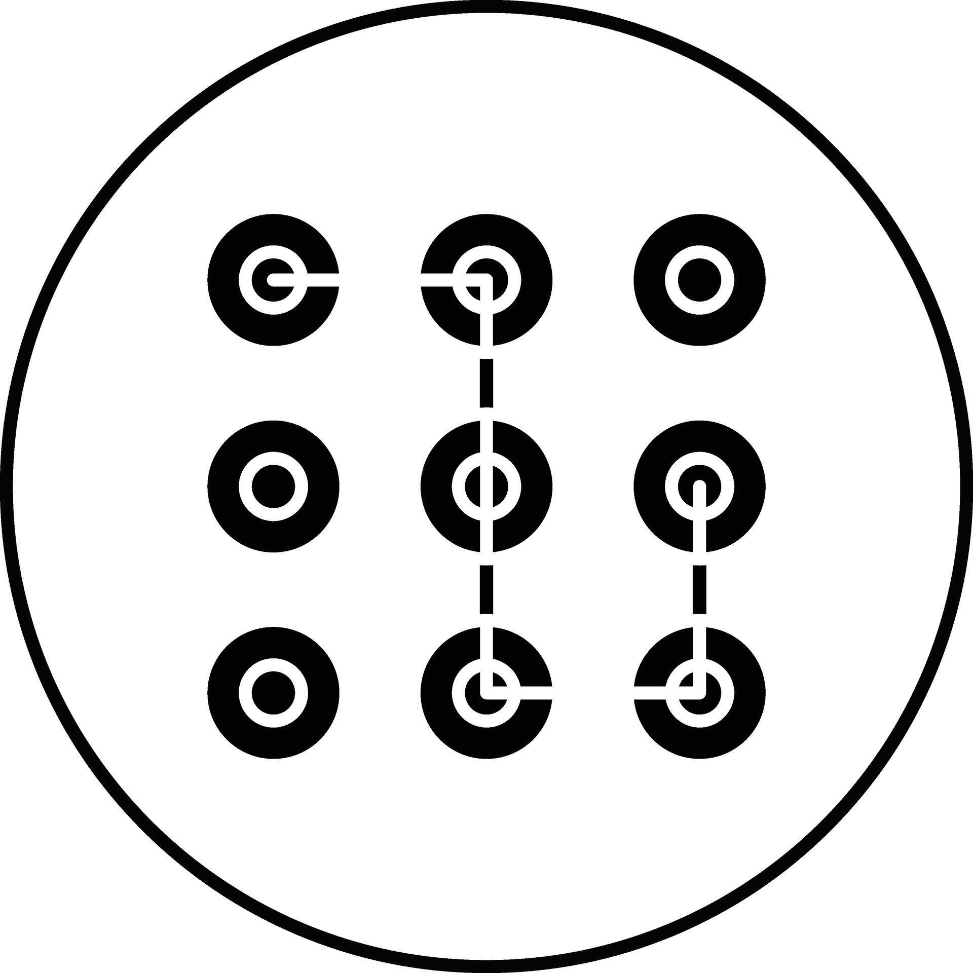 Pattern Lock Vector Icon 31561717 Vector Art at Vecteezy