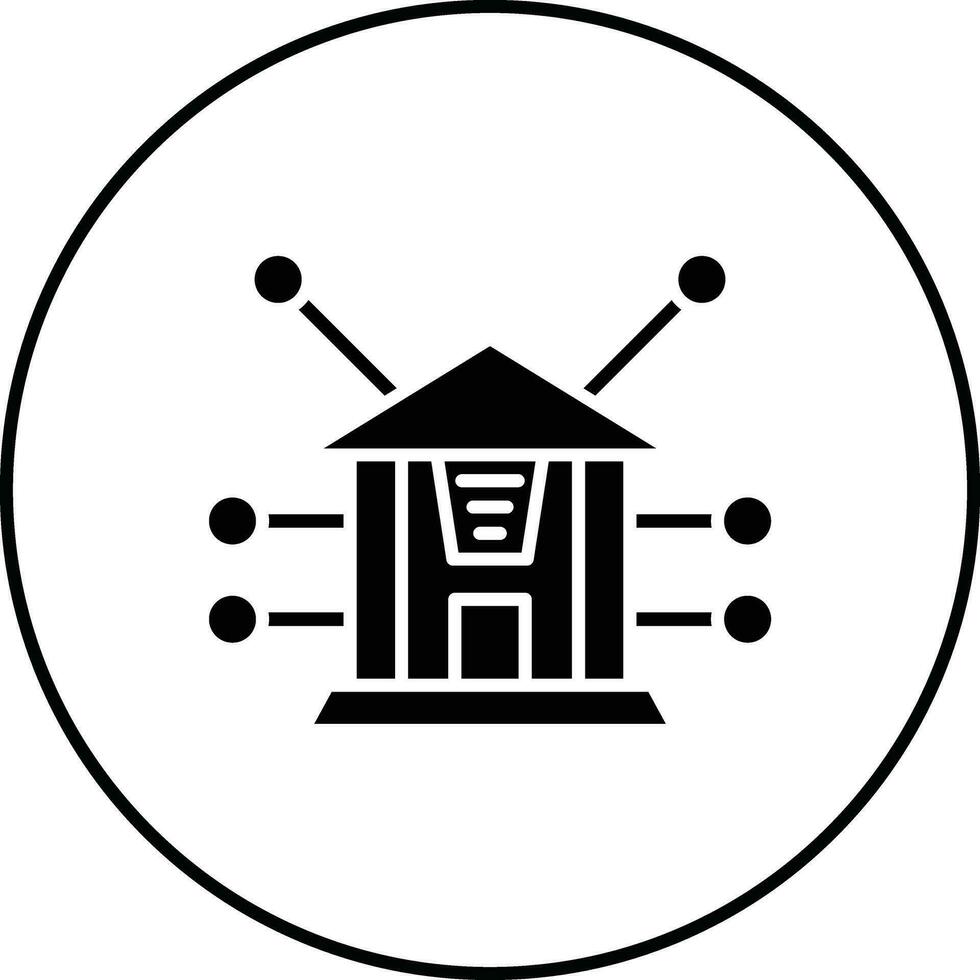 bancario red vector icono