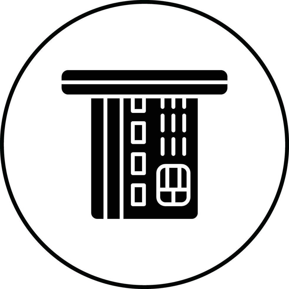 Insert Card Vector Icon