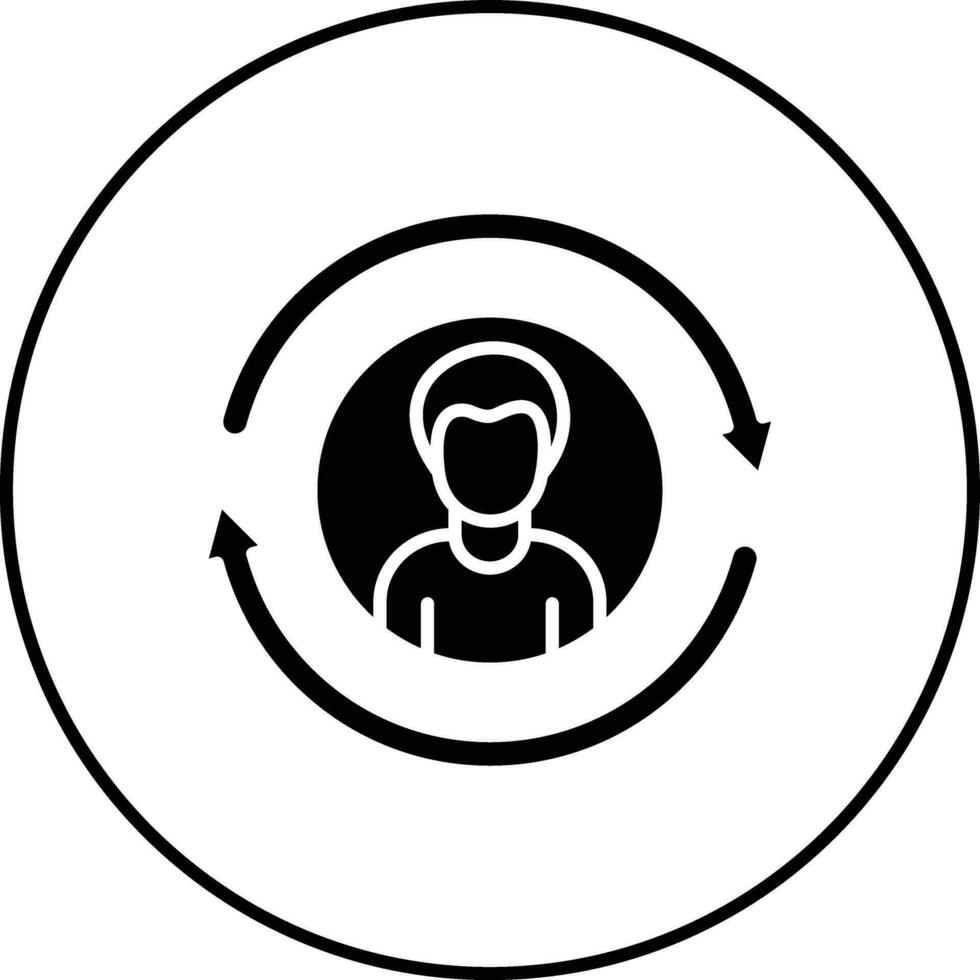 Returning Visitor Vector Icon