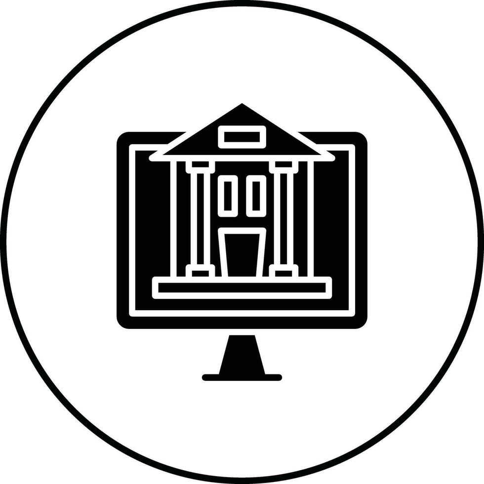 Internet Banking Vector Icon