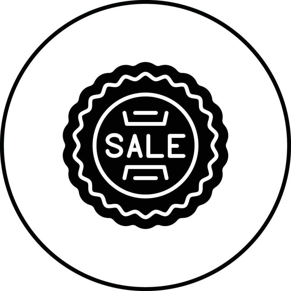Sale Sticker Vector Icon