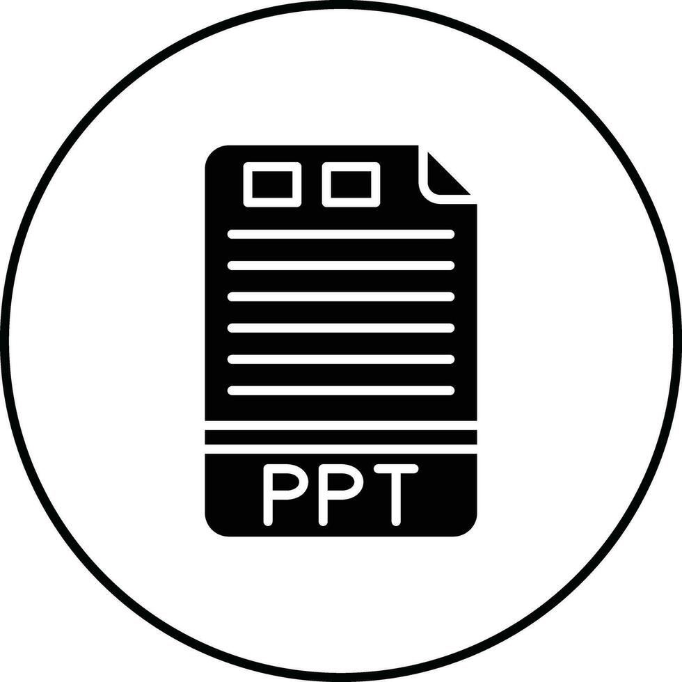 PPT Vector Icon