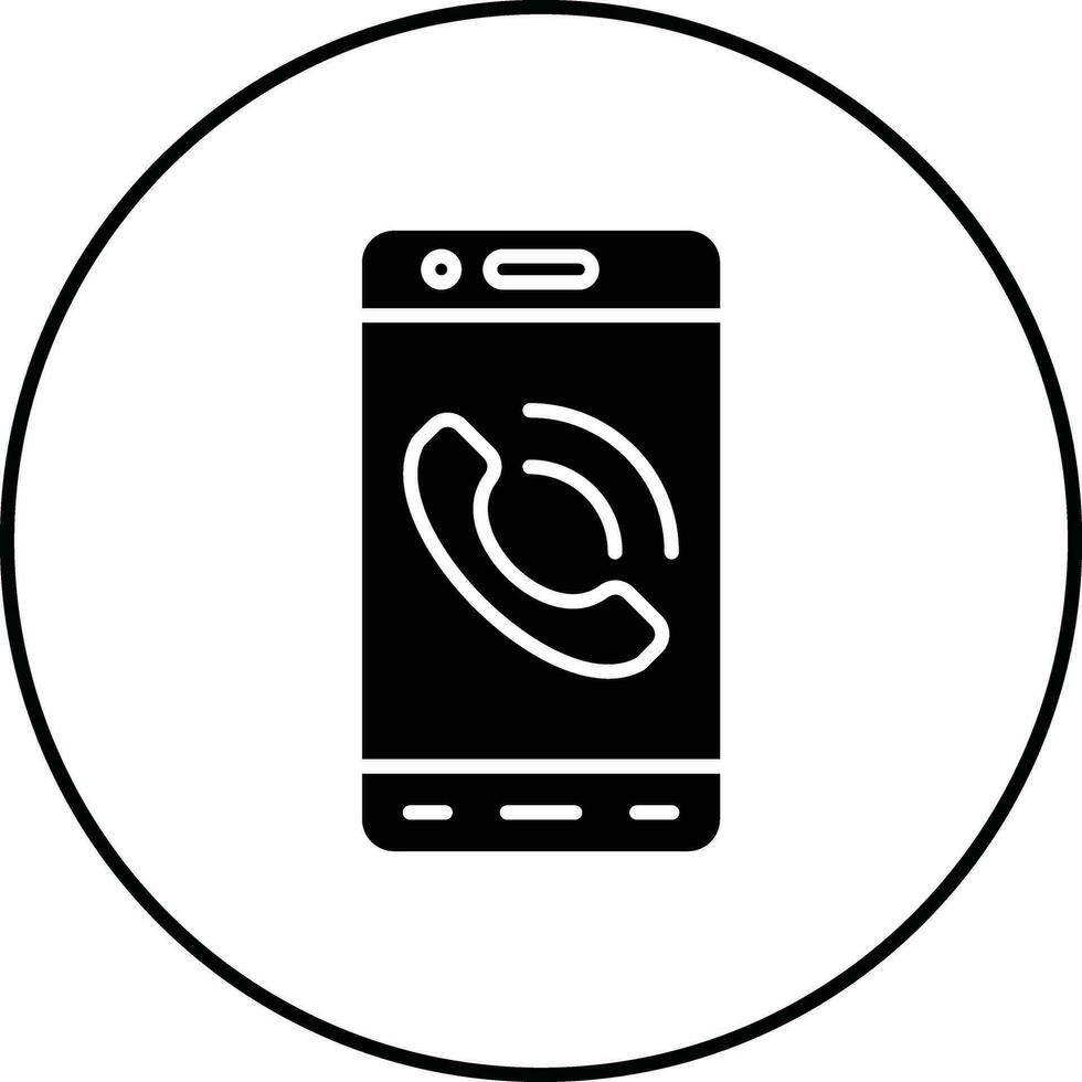 Mobile Call Vector Icon