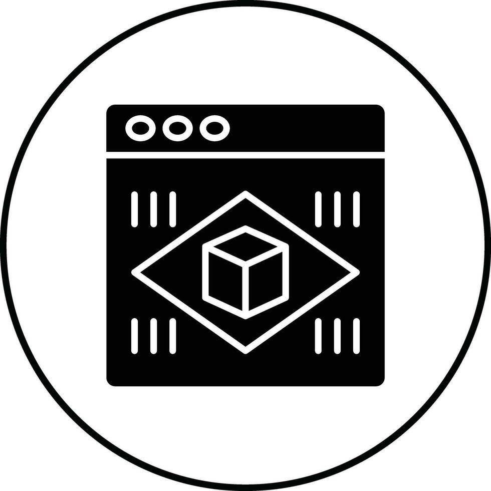 Augmented Reality Vector Icon