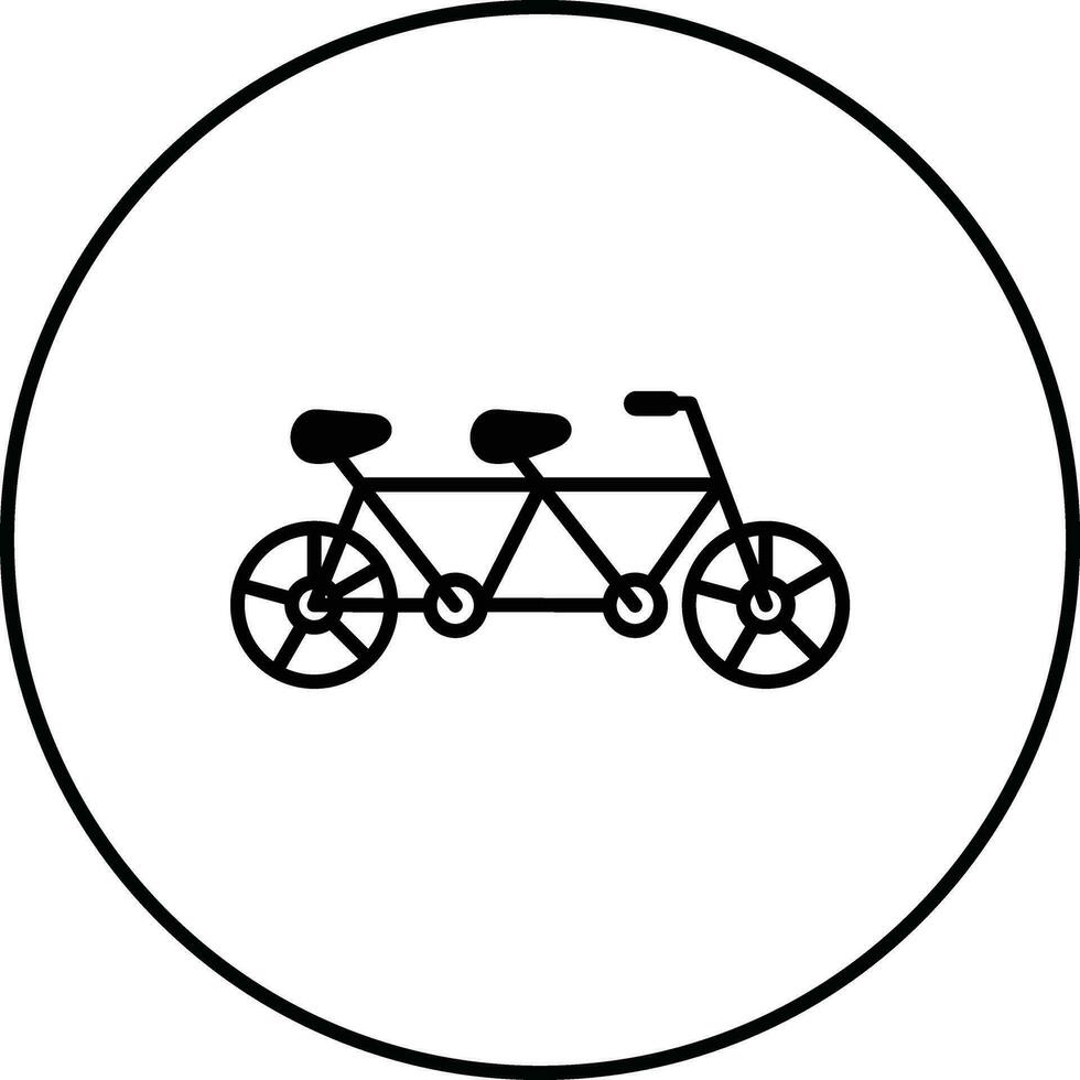 Tandem Vector Icon