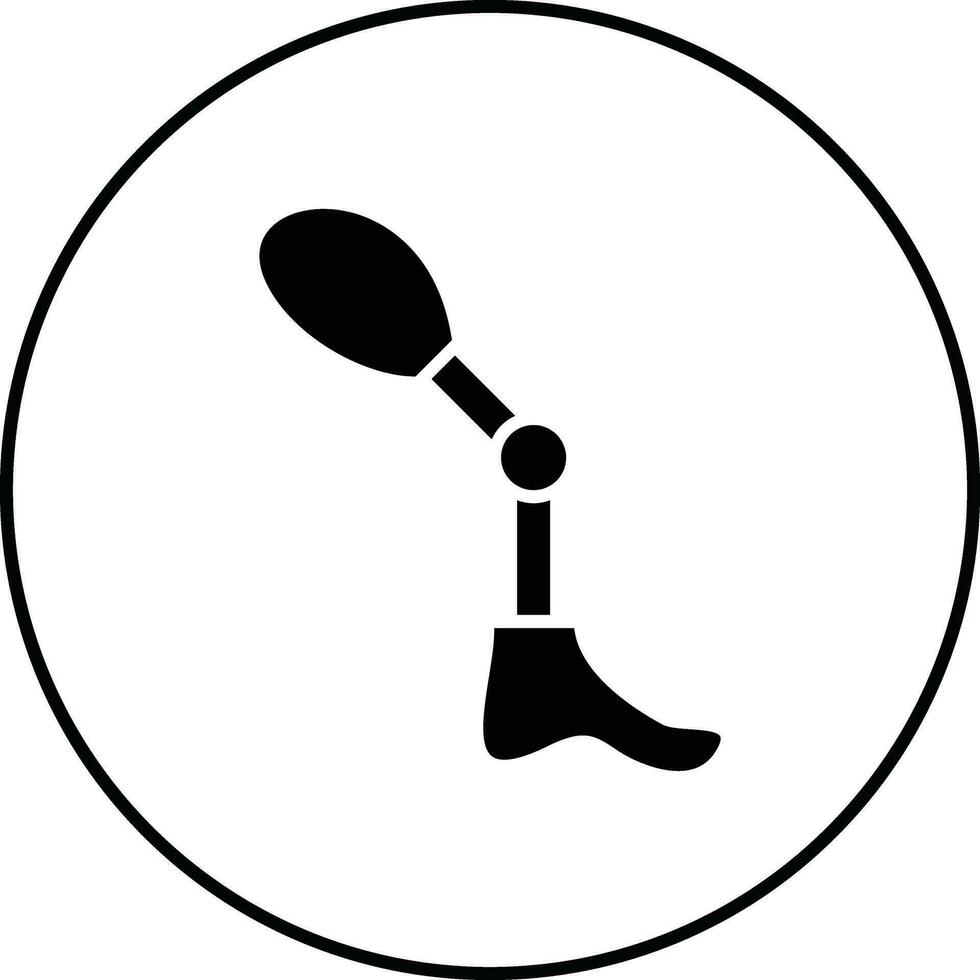 Prosthesis Vector Icon