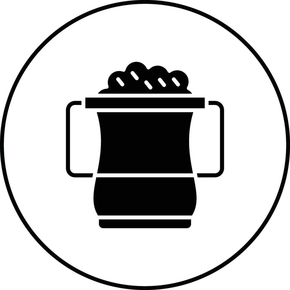 Sand Bucket Vector Icon