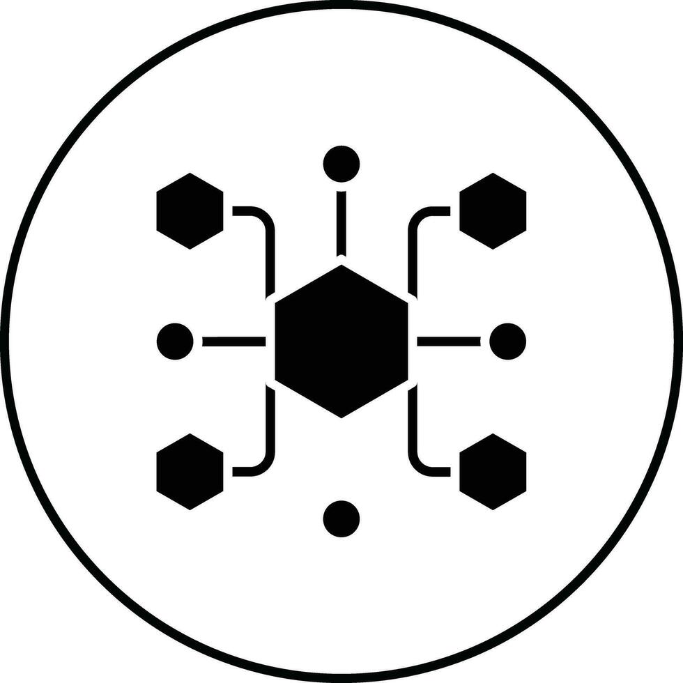 Molecules Vector Icon