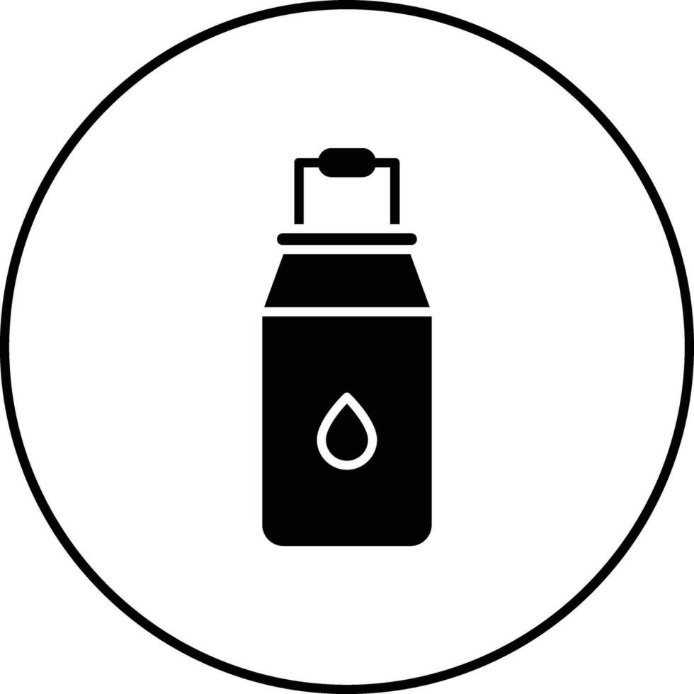 Milk Bucket Vector Icon