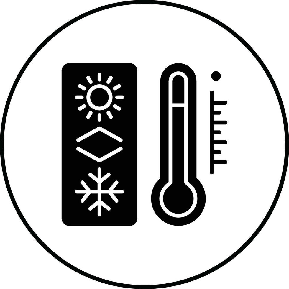 Thermostat Vector Icon