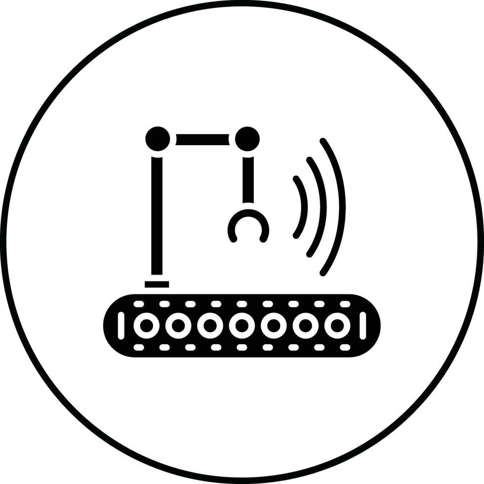 Smart Robotic Vector Icon