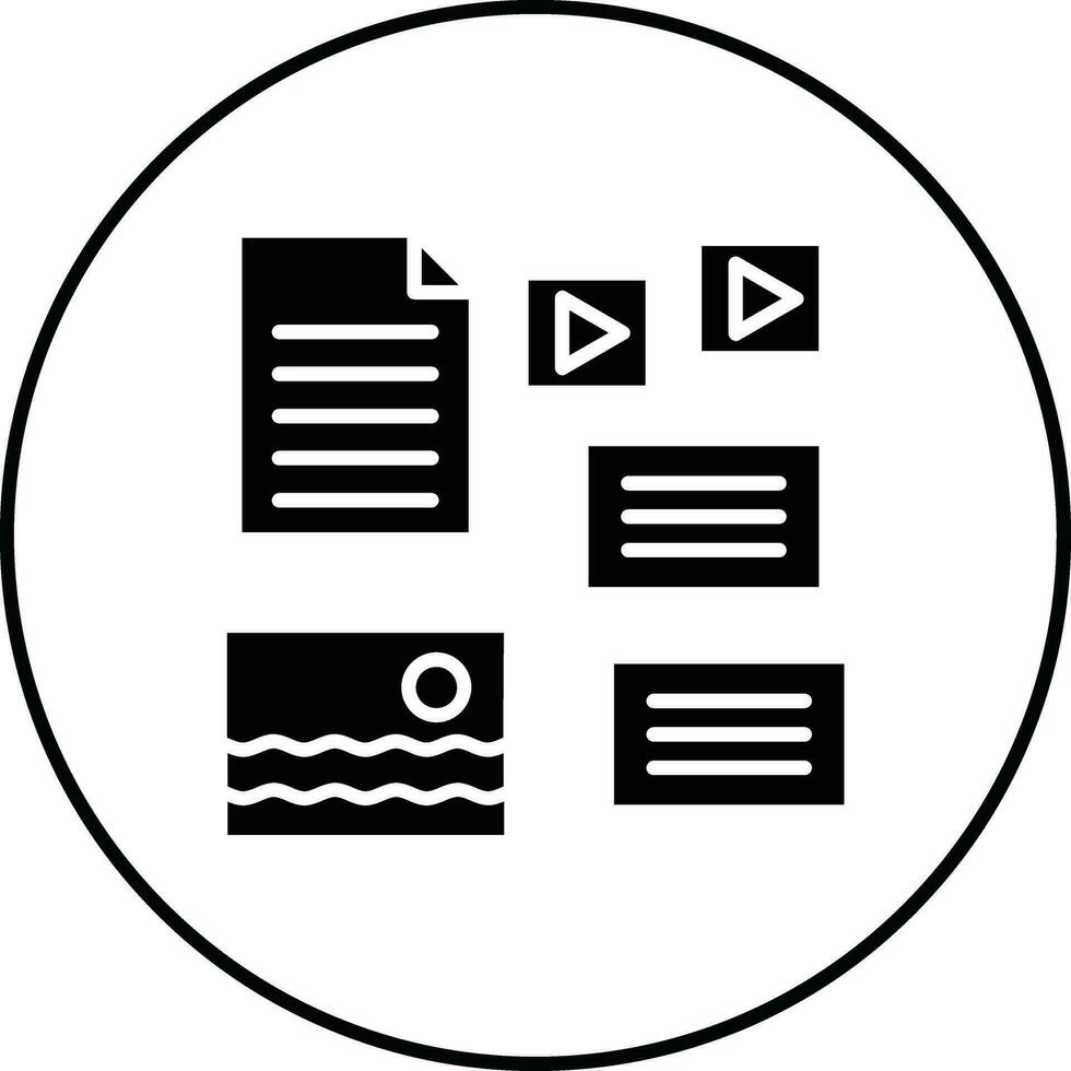 icono de vector de datos no estructurados 31562875 Vector en Vecteezy