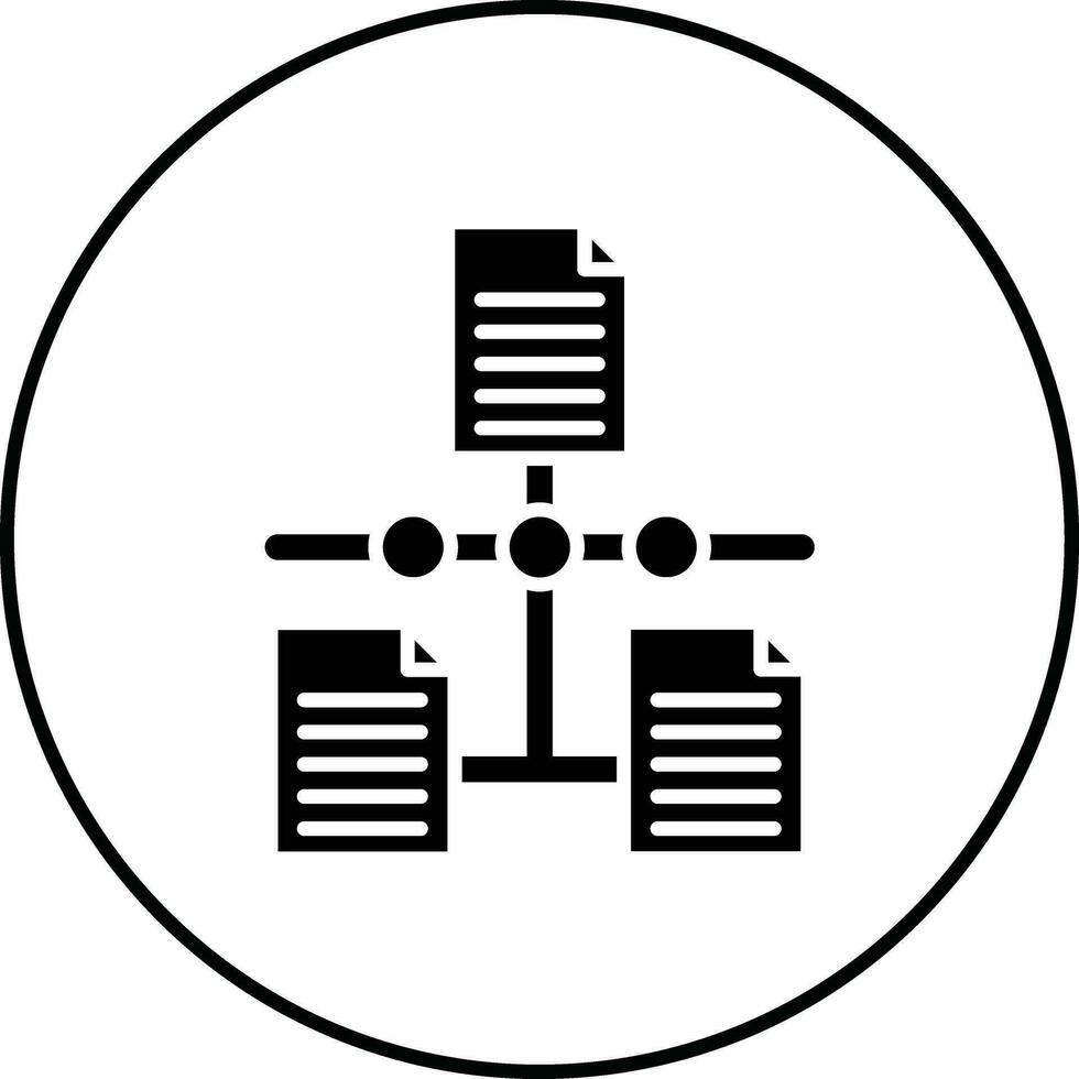 Linked Data Vector Icon