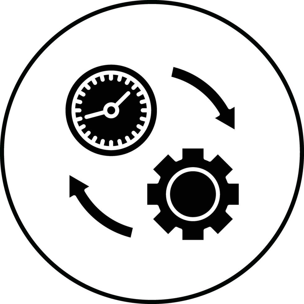 Time Management Vector Icon