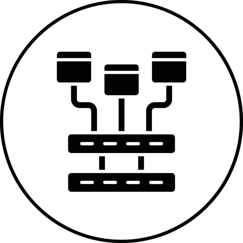 Data Modelling Vector Icon