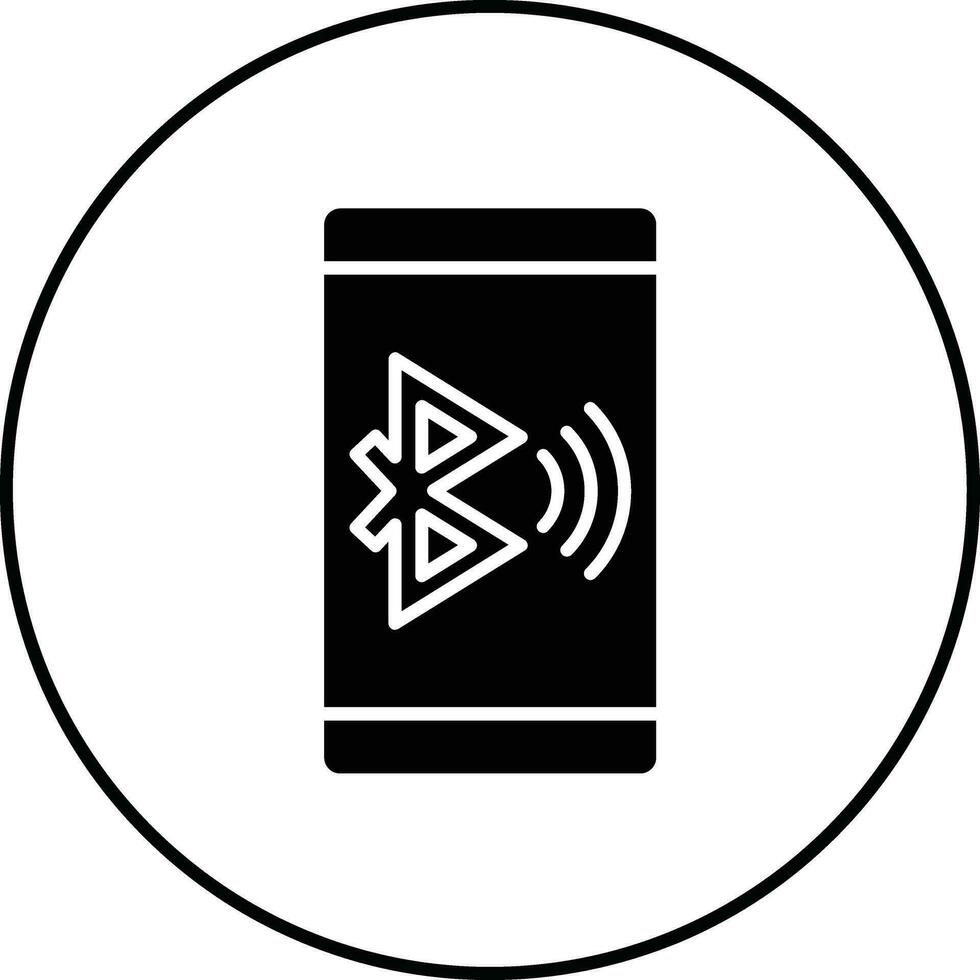 Bluetooth Connect Vector Icon