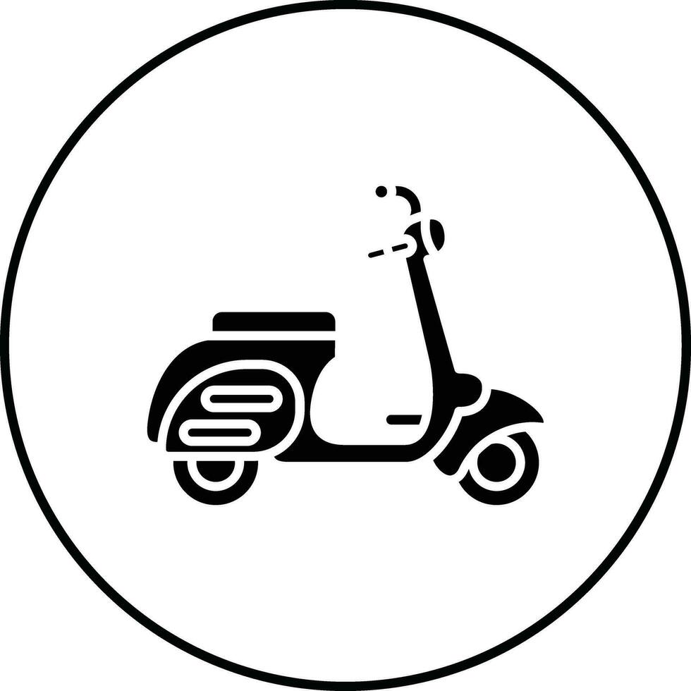 Motorcycle Vector Icon