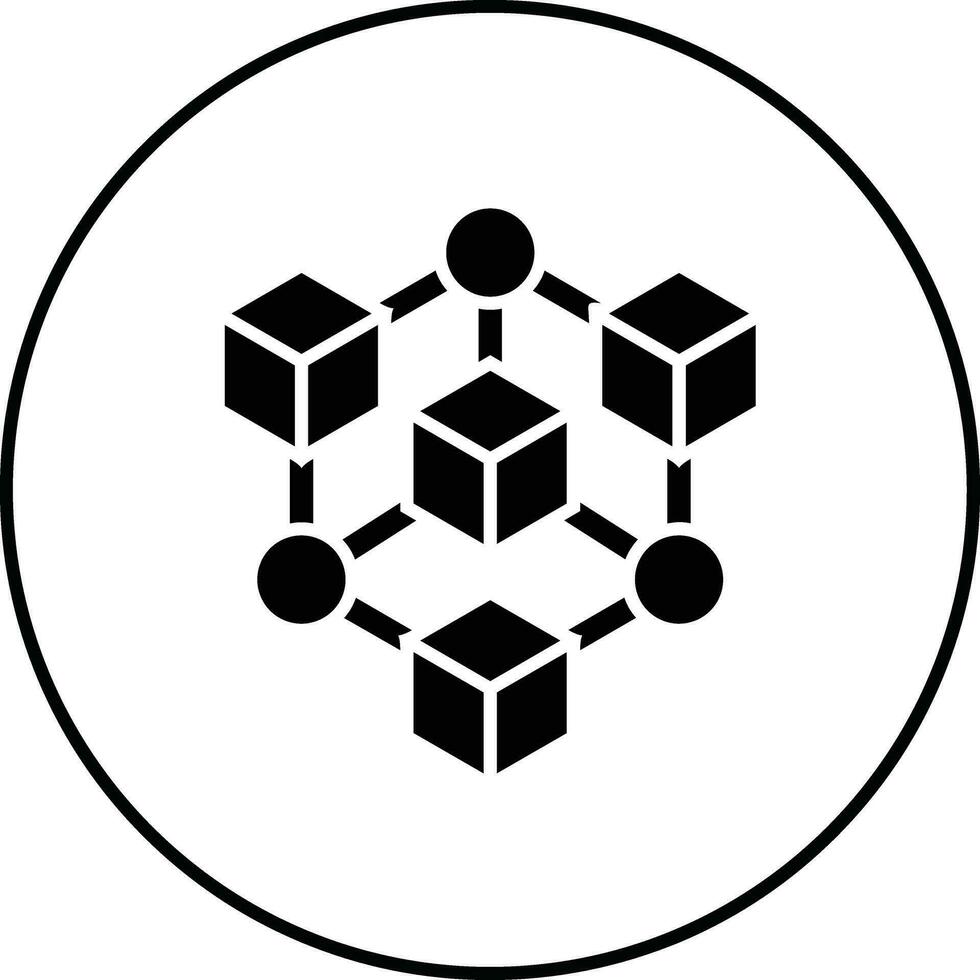 Blockchain Vector Icon