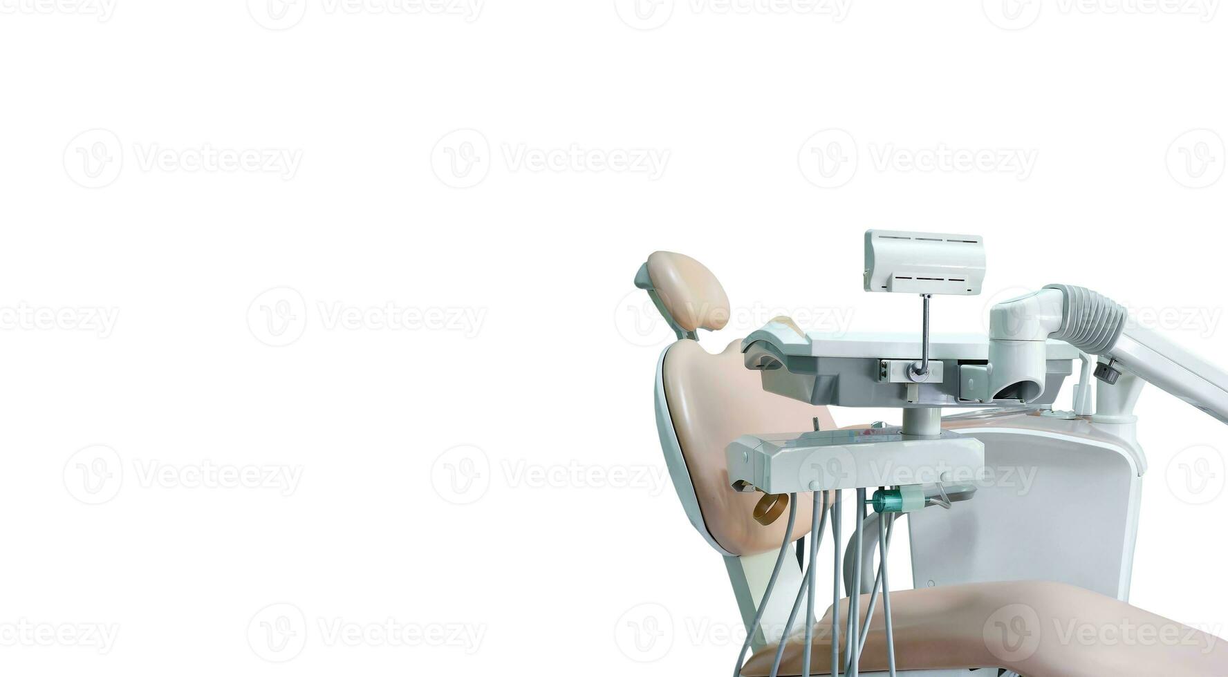 Dental table, dental room background concept photo