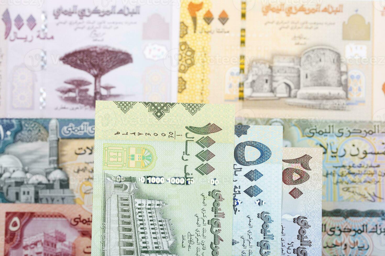 Yemeni money a business background photo