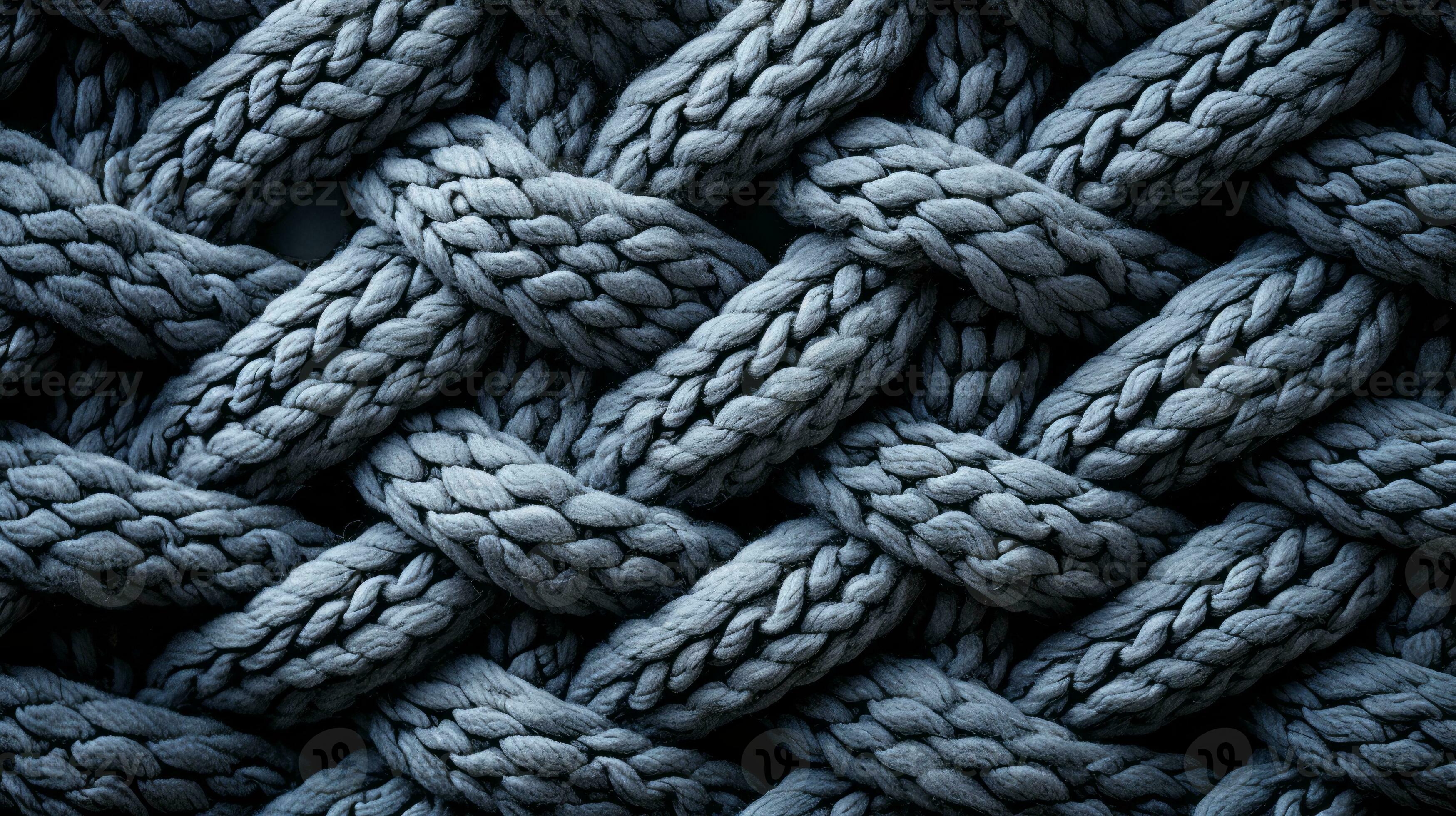A delicate rope of intertwining knots wraps around itself, creating a soft  and intricate fabric that exudes warmth and comfort, AI Generative 31574160  Stock Photo at Vecteezy