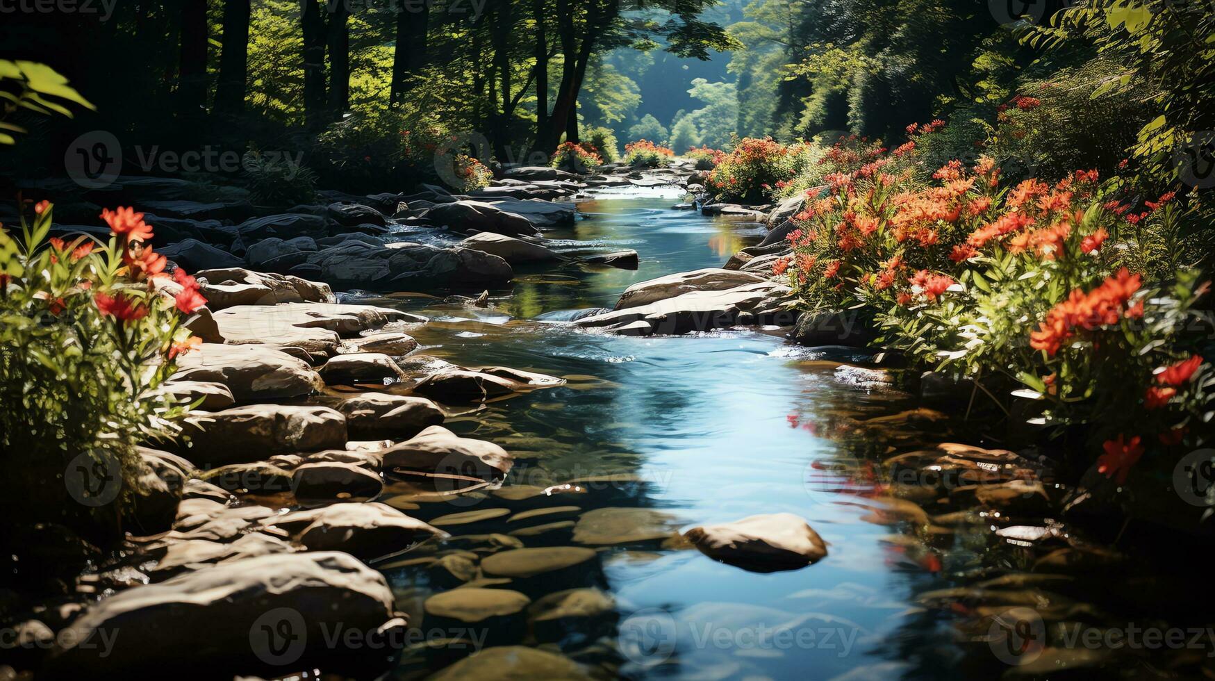 el belleza de naturaleza ai generativo foto