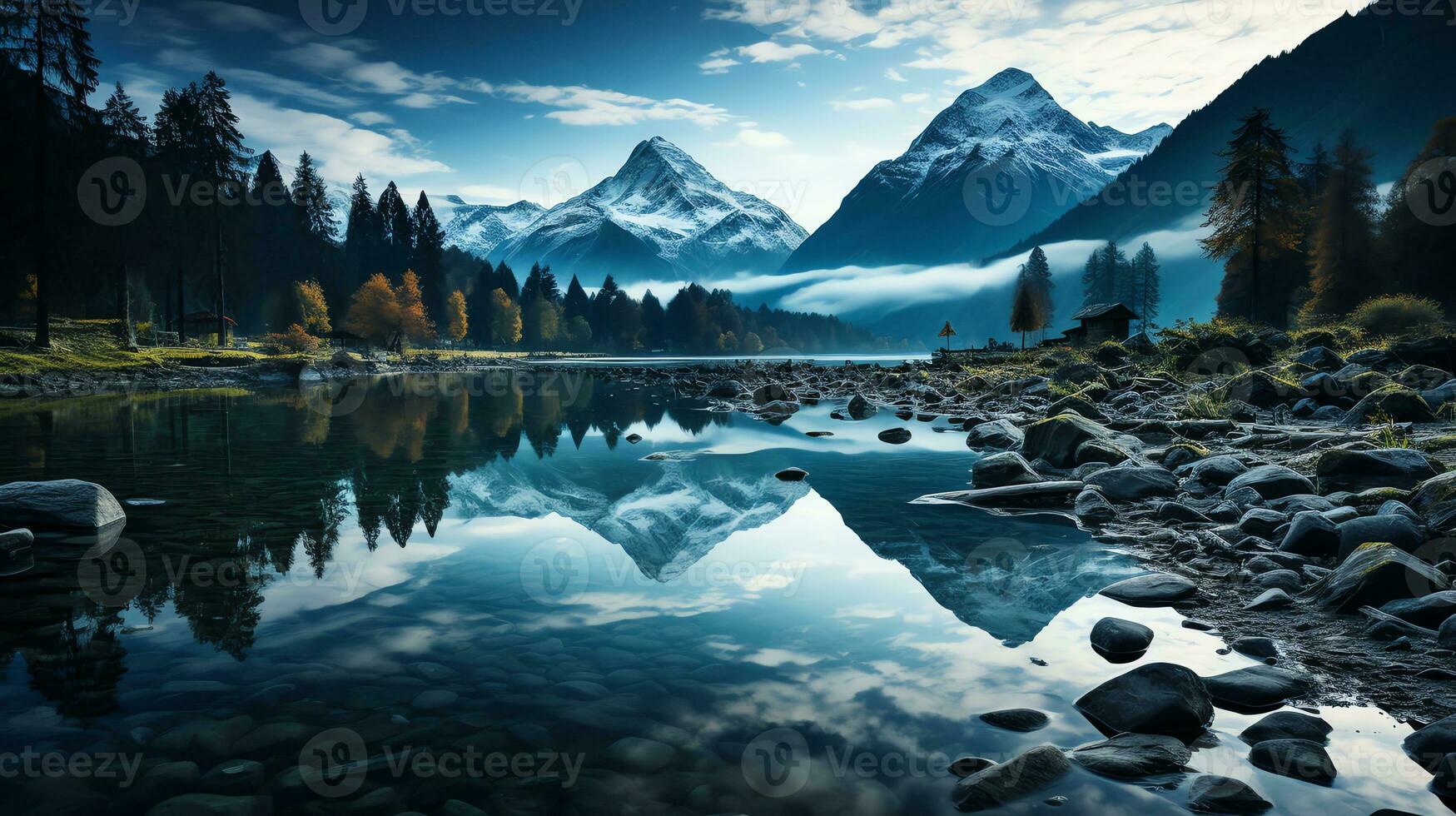 el belleza de naturaleza ai generativo foto