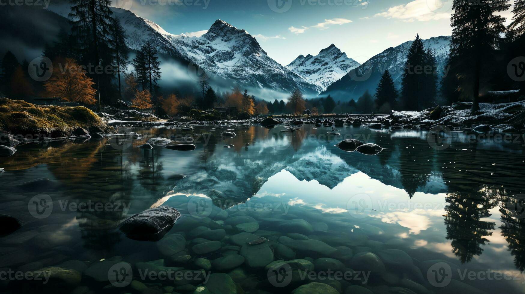 el belleza de naturaleza ai generativo foto