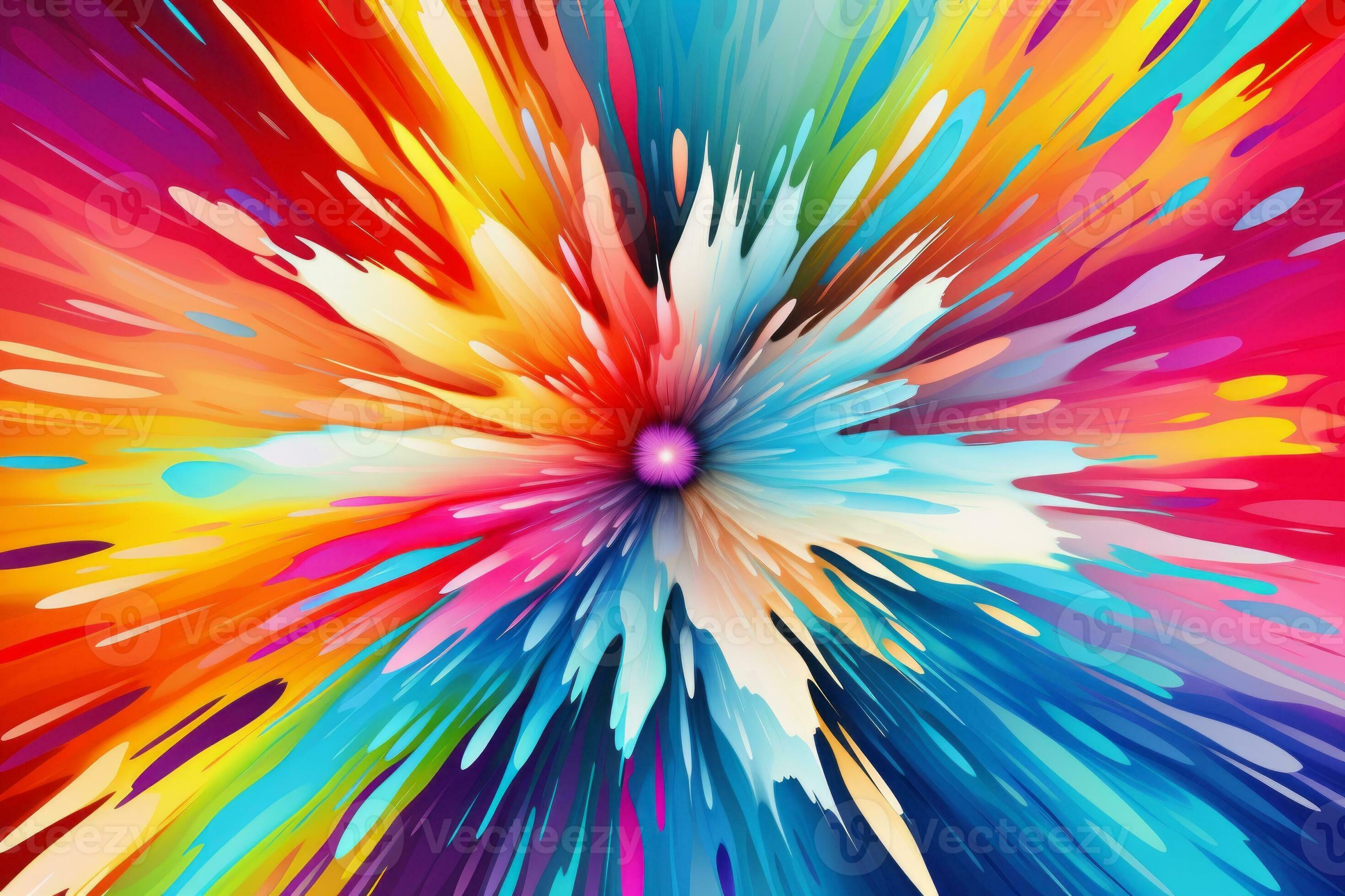 Lively Wallpaper with Energetic Colors. Generative AI 31579954 Stock Photo at Vecteezy