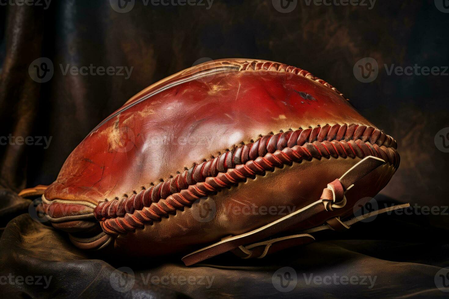 Strikeout in Progress. Generative AI photo