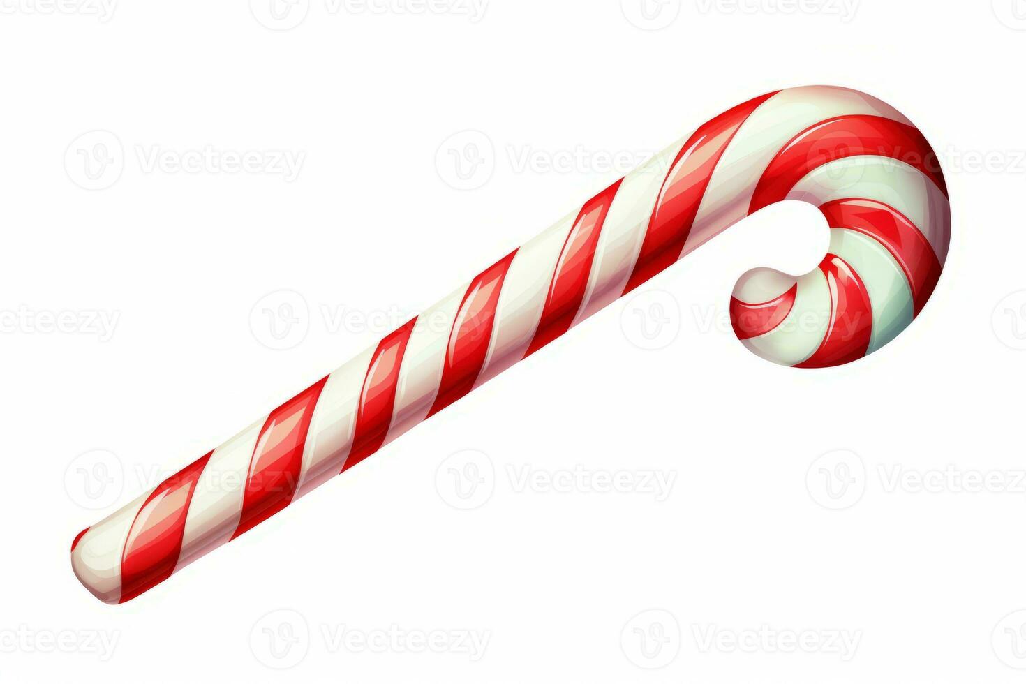 Candy Cane Clip Art. Generative AI photo