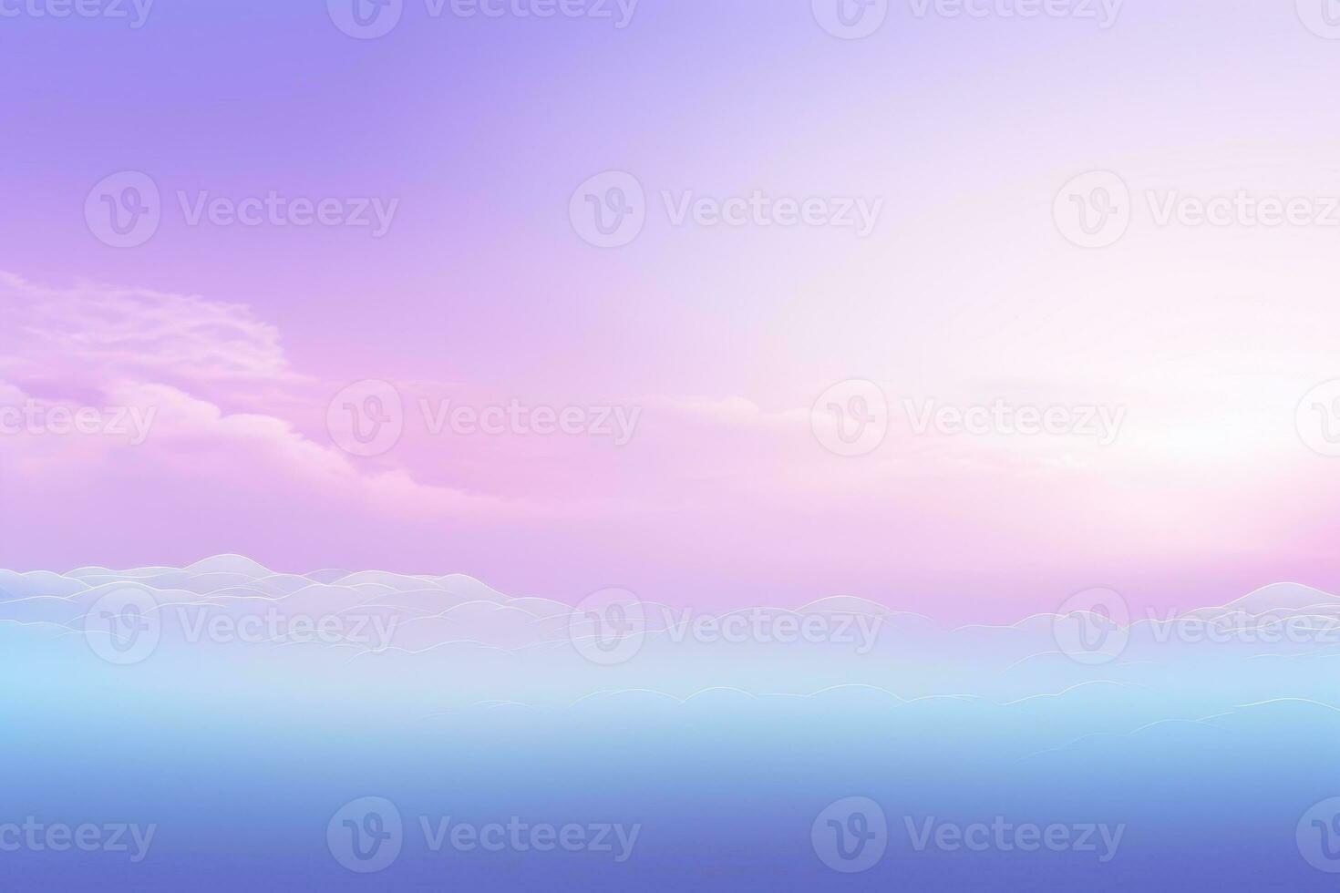 Gradient of cool blues and purples. Generative AI photo