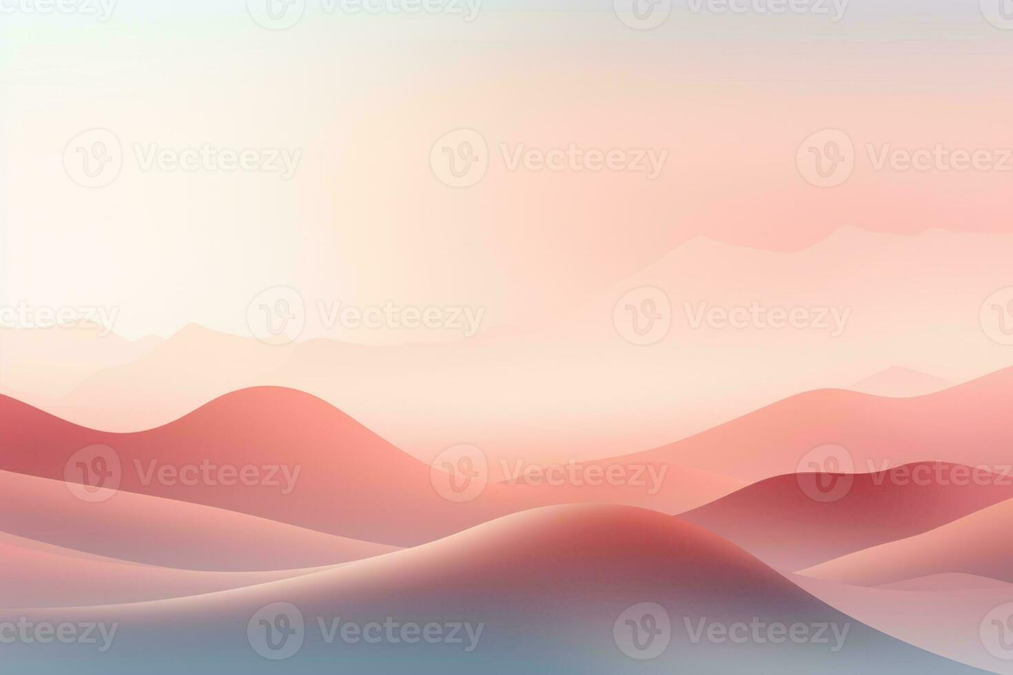 Minimalistic and calming social media background. Generative AI photo