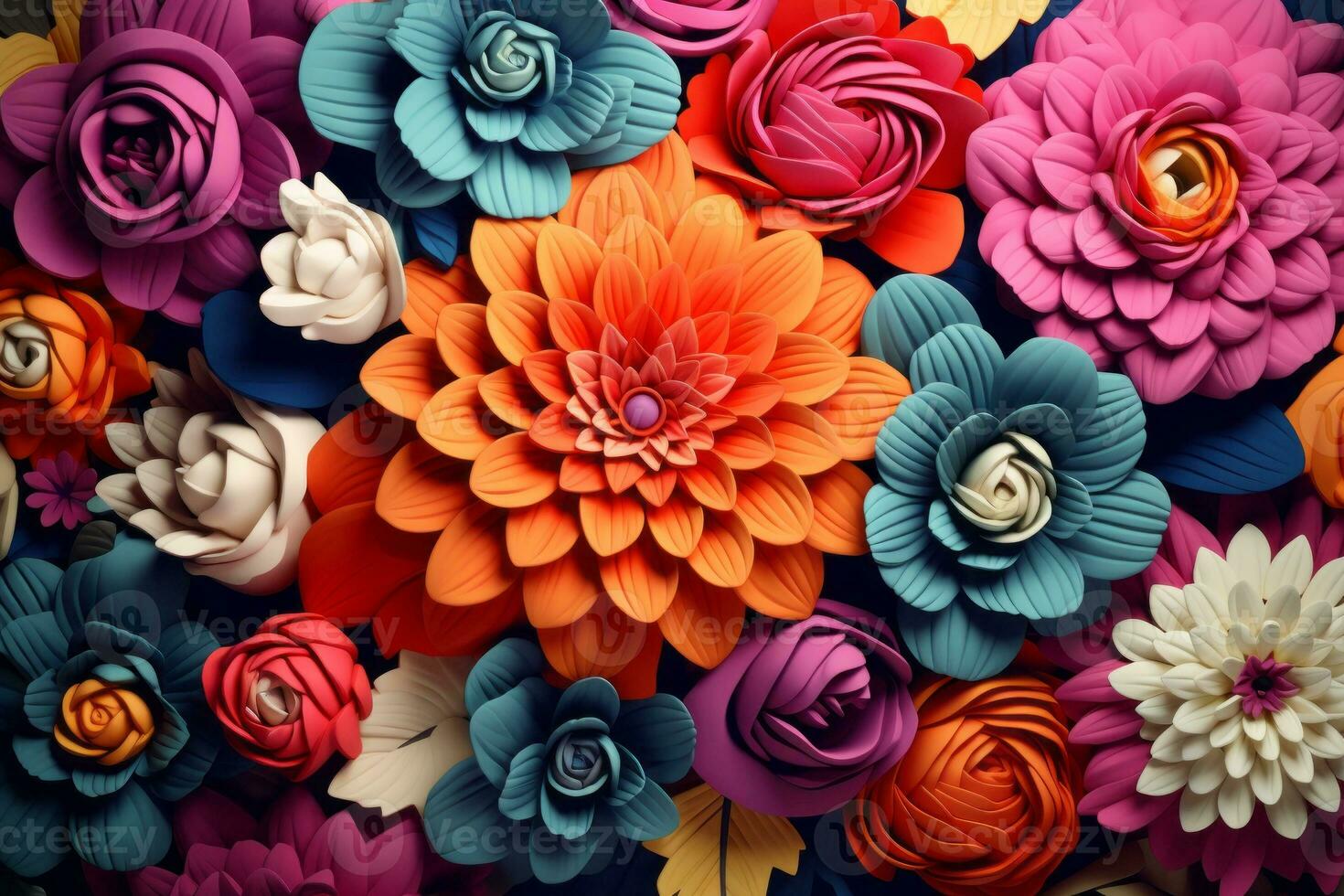 Vibrant Flower Garden. Generative AI 31583051 Stock Photo at Vecteezy