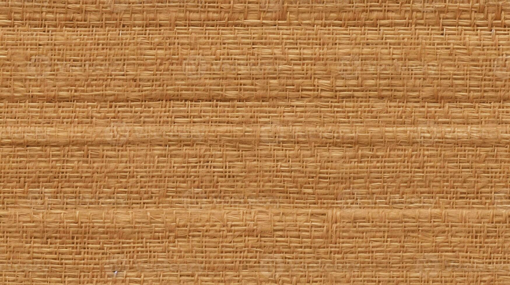 AI Generative Seamless background texture of woven burlap photo