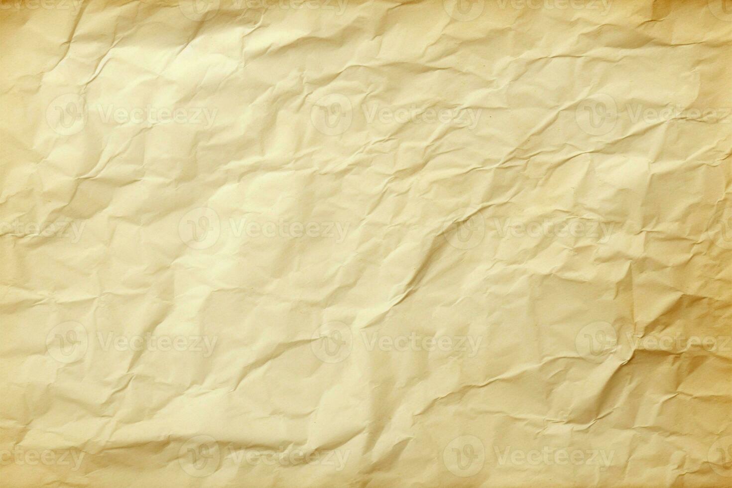 Aged white yellow paper exudes retro charm with its distinctive texture AI Generated photo