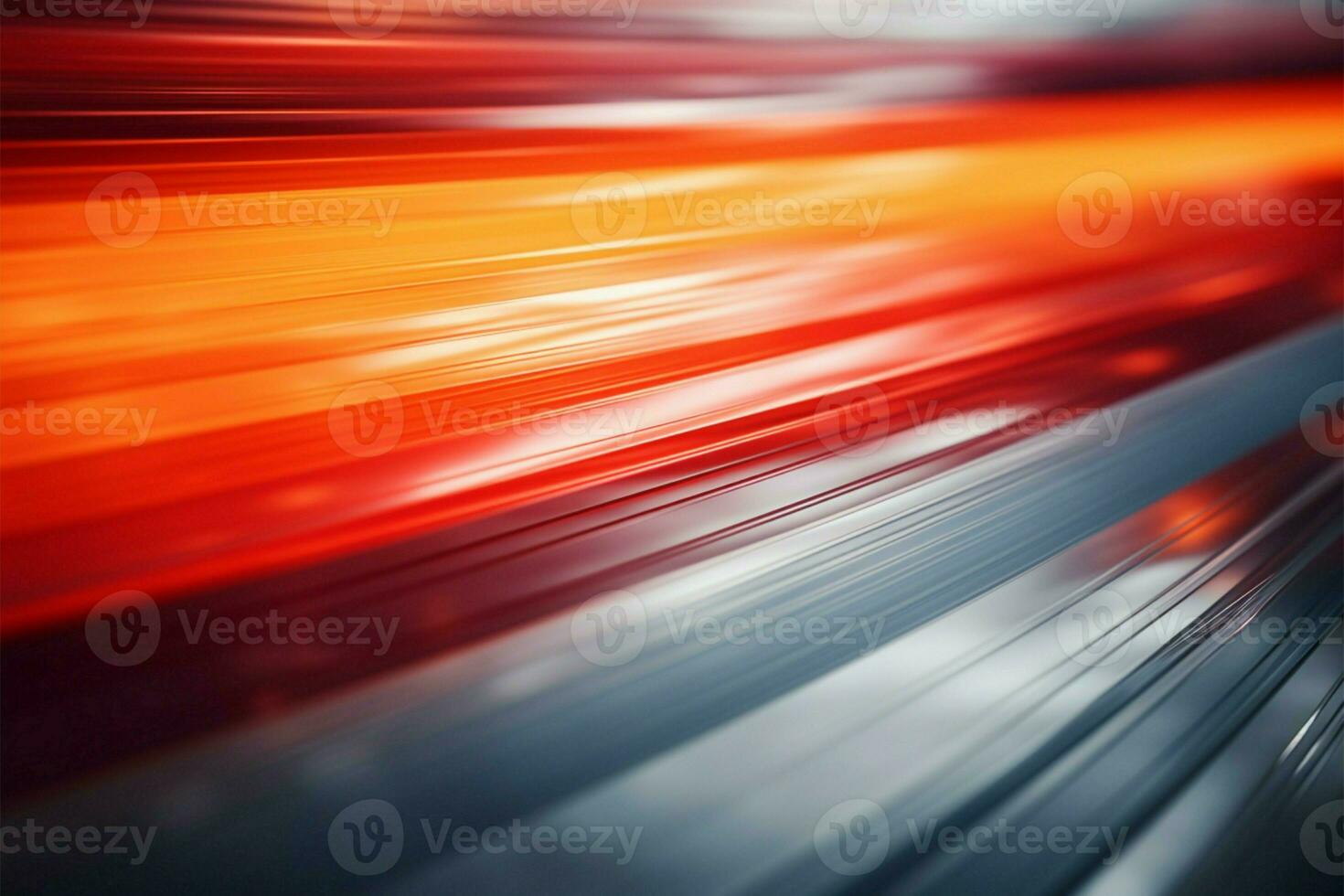 Defocused abstract image, vibrant colors blend in captivating motion blur AI Generated photo