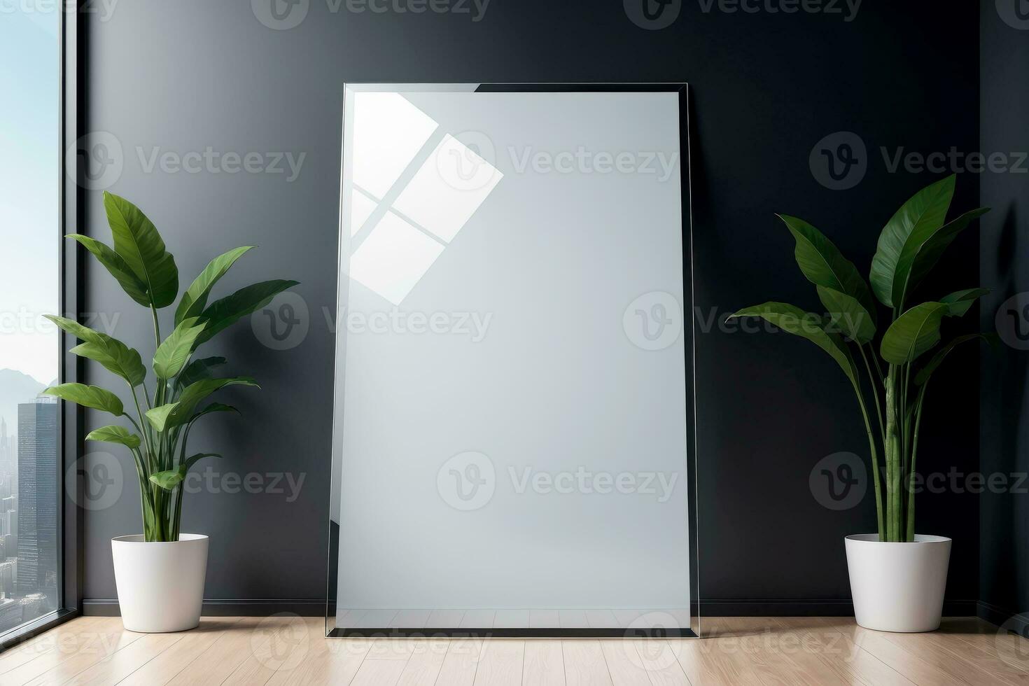 Professional Tempered Glass Mockups for Visual Excellence, AI Generated photo