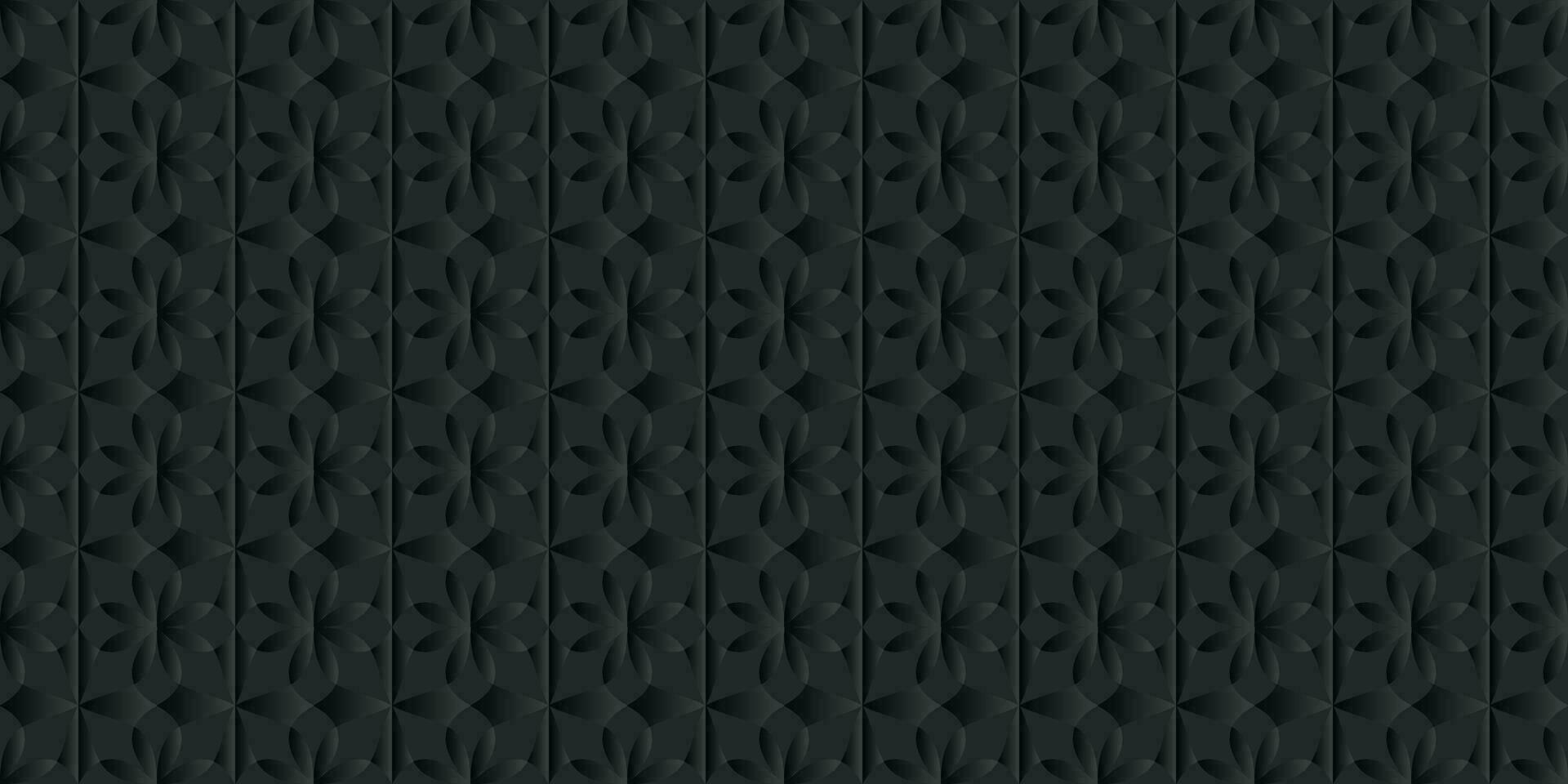Abstract black geometric background pattern design vector
